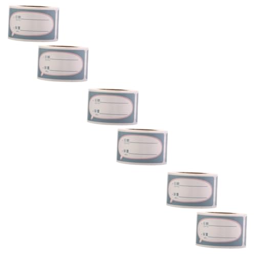 DOITOOL 3 Sätze Wasserdichte Etiketten Für Milch Datumsaufkleber Für Heimlagerung Von Aufkleber Pro Rolle Zur Kennzeichnung Von Lebensmitteln Und Vorratsbehältern 2 Rollen * 3 von DOITOOL