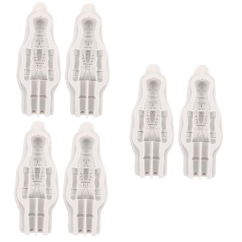 DOITOOL 3 Sätze Weihnachts Silikonform Für Diy Bastelarbeiten Epoxidharz Mould Für Festliche Dekorationen Einfach Zu Entformen Und Wiederverwendbar Für Weihnachten Und Neujahr 2 Stücke * 3 von DOITOOL