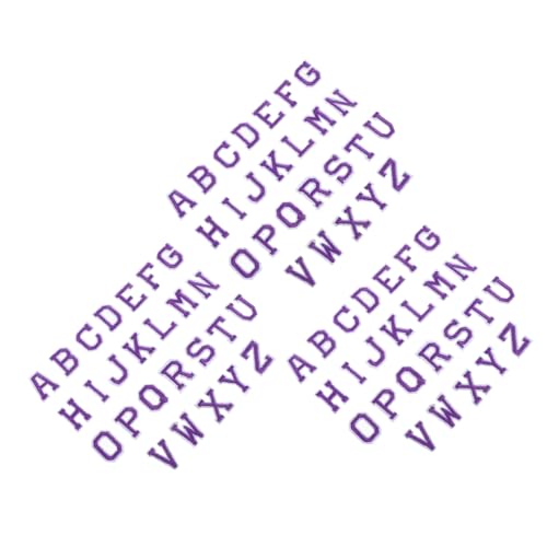 DOITOOL 3 Sets Filz Buchstabentafel Buchstaben Applikationen Für Kleidung Stickflicken Buchstaben Dekorative Verzierung Reparaturflicken Zum Aufnähen DOITOOL 3 Sets Filz Buchstabentafel Buchstaben Applikationen Für Kleidung Stickflicken Buchstaben Dekorative Verzierung Reparaturflicken Zum Aufnähen von DOITOOL