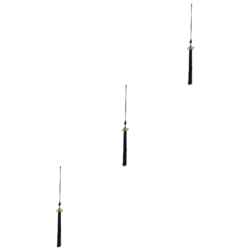 DOITOOL 3 Stck. Doktorhut Quaste Abschlusshut Quasten Abschluss-ehrenquaste Graduiertenzeremonie Quaste Akademische Abschlussquaste Graduierung Anhänger Quaste Schwarz Polyester DOITOOL 3 Stck. Doktorhut Quaste Abschlusshut Quasten Abschluss-ehrenquaste Graduiertenzeremonie Quaste Akademische Abschlussquaste Graduierung Anhänger Quaste Schwarz Polyester von DOITOOL