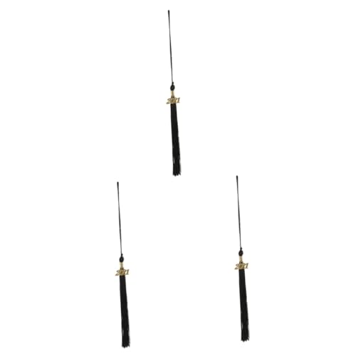 DOITOOL 3 Stck. Doktorhut Quaste Graduierung Anhänger Quaste Graduierung hängende Verzierung Quastenanhänger Graduierung hängender Anhänger Arzt Anhänger Polyester Black DOITOOL 3 Stck. Doktorhut Quaste Graduierung Anhänger Quaste Graduierung hängende Verzierung Quastenanhänger Graduierung hängender Anhänger Arzt Anhänger Polyester Black von DOITOOL
