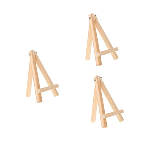 DOITOOL 3 Stck. Kleine Tischstaffelei aus Massivem Buchenholz Stabiles Dreieck Design Vielseitiger Bilderrahmen und Fotohalter für Kunsthandwerk Ausstellungen und Dekoration DOITOOL 3 Stck. Kleine Tischstaffelei aus Massivem Buchenholz Stabiles Dreieck Design Vielseitiger Bilderrahmen und Fotohalter für Kunsthandwerk Ausstellungen und Dekoration von DOITOOL