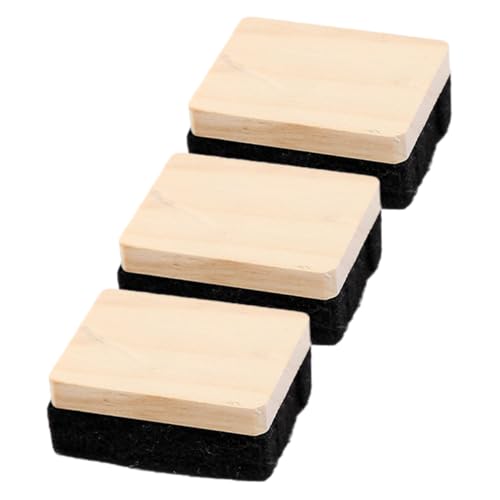DOITOOL 3 Stück Blackboard Radierer aus Holz Vielseitige Kreidetafel Radierer für und Trainingseinrichtungen Leicht und Platzsparend Langlebig und Schonend zur Tafel DOITOOL 3 Stück Blackboard Radierer aus Holz Vielseitige Kreidetafel Radierer für und Trainingseinrichtungen Leicht und Platzsparend Langlebig und Schonend zur Tafel von DOITOOL