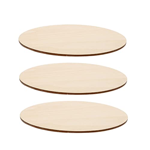DOITOOL 3 Stück Diy Holzscheiben für Bastelarbeiten Runde Unbehandelte Holzplatten Stabilem Holz für Malerei Dekoration und Projekte DOITOOL 3 Stück Diy Holzscheiben für Bastelarbeiten Runde Unbehandelte Holzplatten Stabilem Holz für Malerei Dekoration und Projekte von DOITOOL