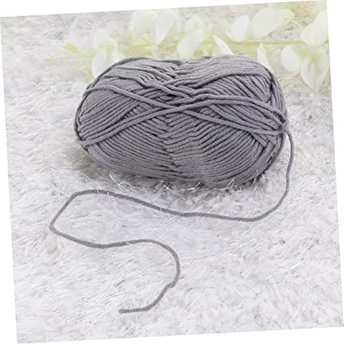DOITOOL 3 Stück Fädiges Milk Cotton Garn Dunkelgrau Weiches Warmes Baumwollgarn zum Stricken und Häkeln von Mützen Schals Pullovern Hautfreundlich Maschinenwaschbar Diy Handarbeitszubehör DOITOOL 3 Stück Fädiges Milk Cotton Garn Dunkelgrau Weiches Warmes Baumwollgarn zum Stricken und Häkeln von Mützen Schals Pullovern Hautfreundlich Maschinenwaschbar Diy Handarbeitszubehör von DOITOOL