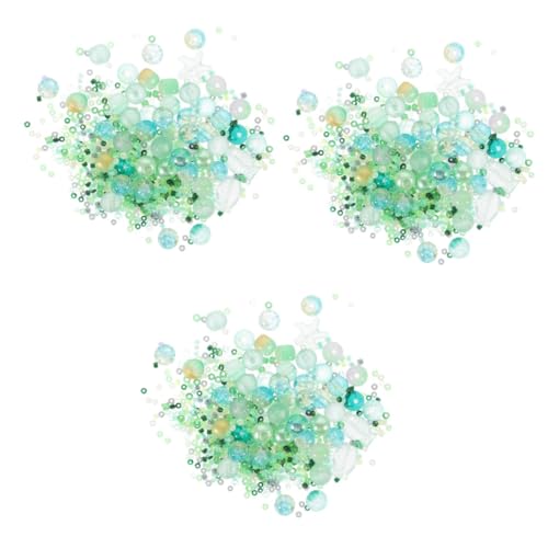 DOITOOL 3 Stück Glasperlen im Diy Bastelperlen für Schmuckherstellung für Armbänder und Runde Spacer Perlen für Bastelprojekte DOITOOL 3 Stück Glasperlen im Diy Bastelperlen für Schmuckherstellung für Armbänder und Runde Spacer Perlen für Bastelprojekte von DOITOOL
