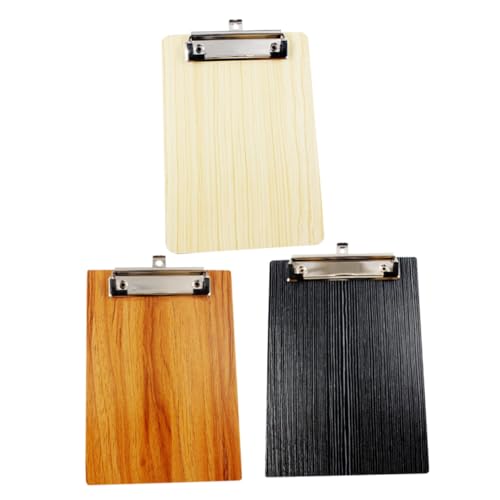 DOITOOL 3 Stück Holzschreiber -board -clip Faltbares Klemmbrett Veranstalter Klemmbretter Büro Zwischenablage-notizblock Klappbares Klemmbrett Schule Synthetische Folie DOITOOL 3 Stück Holzschreiber -board -clip Faltbares Klemmbrett Veranstalter Klemmbretter Büro Zwischenablage-notizblock Klappbares Klemmbrett Schule Synthetische Folie von DOITOOL