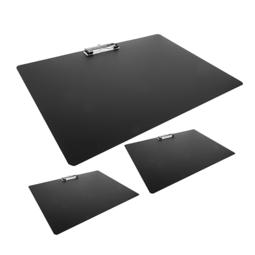 DOITOOL 3 Stück Horizontale Malerei Aus Sperrholz Schwarz A3 Zwischenablage Für Zwischenablage Zeichnen Clip Büro-klemmbrett Zeichnung Datei Zwischenablage Tafel Black Pp. Metall DOITOOL 3 Stück Horizontale Malerei Aus Sperrholz Schwarz A3 Zwischenablage Für Zwischenablage Zeichnen Clip Büro-klemmbrett Zeichnung Datei Zwischenablage Tafel Black Pp. Metall von DOITOOL