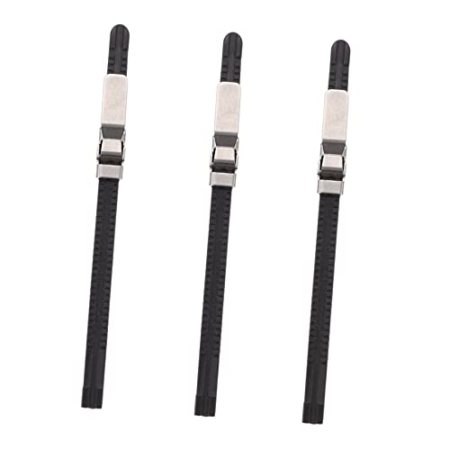 DOITOOL 3 Stück Jeanszubehör Taillenverlängerungsknopf Bund Knopf Für Jeans Booster Kleidungsstück Tasten Taillenverlängerungsknöpfe Band Knöpfe Für Jeans Knopf Für Hosen Plastik Black von DOITOOL