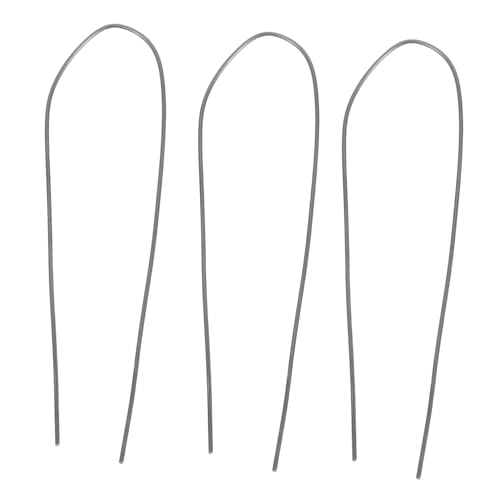 DOITOOL 3 Stück Keramisch hängende Wolframdraht Schmuck hängender Brenndraht biegbarer Draht zum Basteln Keramikschmuck-Brenndraht brennender Draht Keramikwerkzeuge Silver DOITOOL 3 Stück Keramisch hängende Wolframdraht Schmuck hängender Brenndraht biegbarer Draht zum Basteln Keramikschmuck-Brenndraht brennender Draht Keramikwerkzeuge Silver von DOITOOL