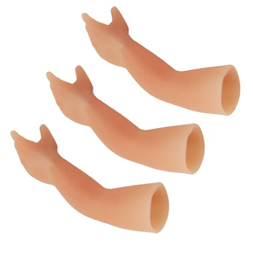 DOITOOL 3 Stück Kleine Geisterhandspielzeug Lustige Hand Mini Hand Fingerspielzeug für lustige Unterhaltung kleine Hände statt Finger Fingerpuppen Kieselgel Light Brown DOITOOL 3 Stück Kleine Geisterhandspielzeug Lustige Hand Mini Hand Fingerspielzeug für lustige Unterhaltung kleine Hände statt Finger Fingerpuppen Kieselgel Light Brown von DOITOOL