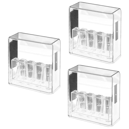 DOITOOL 3 Stück Kreativer Bleistiftspitzer für Tragbarer Anspitzer mit Effektives Werkzeug für Schule Transparentes Design Einfach zu Bedienen und Zeitsparend DOITOOL 3 Stück Kreativer Bleistiftspitzer für Tragbarer Anspitzer mit Effektives Werkzeug für Schule Transparentes Design Einfach zu Bedienen und Zeitsparend von DOITOOL