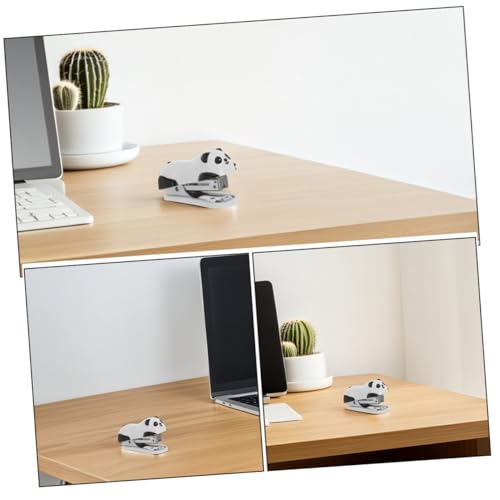 DOITOOL 3 Stück Mini Panda Heftgerät Handlicher Bürohefter mit Niedlichem Tierdesign für Schule Zuhause Klein und Praktisch für Papierbindung bei Schülern und Kollegen DOITOOL 3 Stück Mini Panda Heftgerät Handlicher Bürohefter mit Niedlichem Tierdesign für Schule Zuhause Klein und Praktisch für Papierbindung bei Schülern und Kollegen von DOITOOL