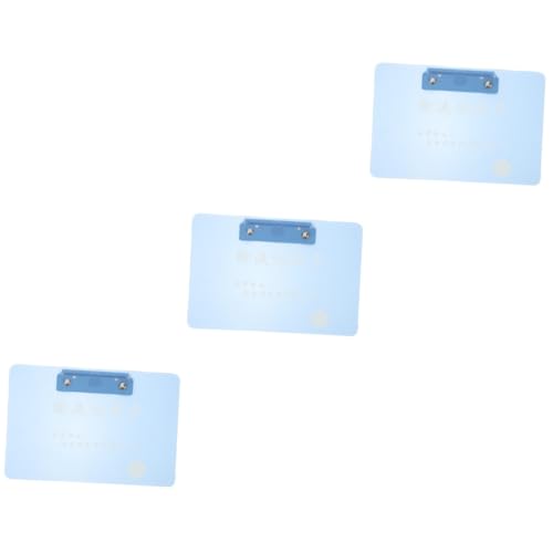 DOITOOL 3 Stück Multipurpose Infusion Clip Board für Krankenschwestern Leicht und Robust für Medizinische Aufzeichnungen Runde Kanten Vielseitig Einsetzbar DOITOOL 3 Stück Multipurpose Infusion Clip Board für Krankenschwestern Leicht und Robust für Medizinische Aufzeichnungen Runde Kanten Vielseitig Einsetzbar von DOITOOL