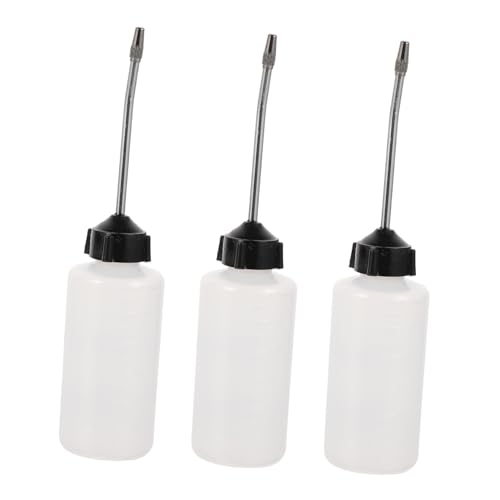 DOITOOL 3 Stück Nähmaschinenöler Nähölspender Ölen Leeres Öl Zubehör Für Nähmaschinen Flasche Nähmaschinenöl Ölspender Für Nähmaschinen Tülle Container Düse Ölkanne Industriell Plastik DOITOOL 3 Stück Nähmaschinenöler Nähölspender Ölen Leeres Öl Zubehör Für Nähmaschinen Flasche Nähmaschinenöl Ölspender Für Nähmaschinen Tülle Container Düse Ölkanne Industriell Plastik von DOITOOL