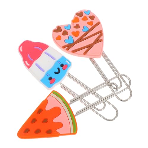 DOITOOL 3 Stück Niedlicher Lesezeichenhalter Süße Bindeklammern Büroklammern Sortiert Süße Büroklammern Lustige Papierclips Lesezeichen-clips Mini-büroklammern Kleine Büroklammern Metall DOITOOL 3 Stück Niedlicher Lesezeichenhalter Süße Bindeklammern Büroklammern Sortiert Süße Büroklammern Lustige Papierclips Lesezeichen-clips Mini-büroklammern Kleine Büroklammern Metall von DOITOOL