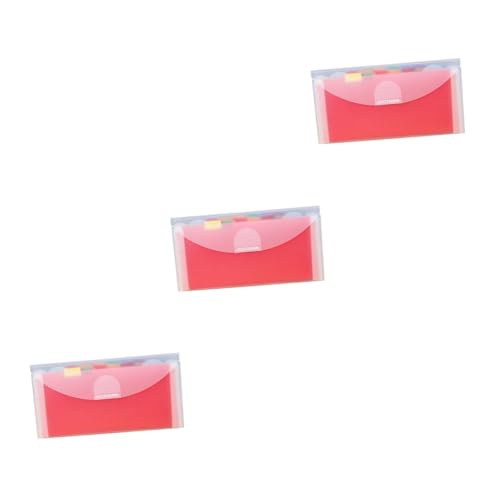DOITOOL 3 Stück Organizer Expanding Document Folder für Fächermappe mit Fächern Regenbogenfarbe für Büro Schule und Reisen aus Langlebigem Material DOITOOL 3 Stück Organizer Expanding Document Folder für Fächermappe mit Fächern Regenbogenfarbe für Büro Schule und Reisen aus Langlebigem Material von DOITOOL