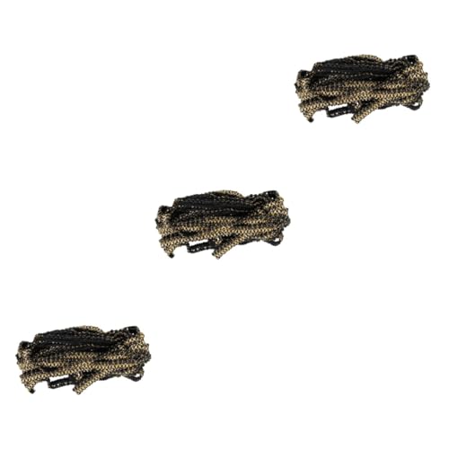 DOITOOL 3 Stück Perlenbesatz Borte Schwarz DIY Bekleidungszubehör Kleidung Nähen Verzierung für Kleider Vorhänge Tischdecken DOITOOL 3 Stück Perlenbesatz Borte Schwarz DIY Bekleidungszubehör Kleidung Nähen Verzierung für Kleider Vorhänge Tischdecken von DOITOOL