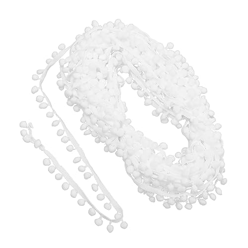 DOITOOL 3 Stück Pompom-Spitze bunt Nähen Stickerei trimmen Blau Farbe Verschönerung groß floral bestickte Borte Zierverzierung Kleidung DIY Nähzubehör DIY Nähhandwerk Polyester Weiß DOITOOL 3 Stück Pompom-Spitze bunt Nähen Stickerei trimmen Blau Farbe Verschönerung groß floral bestickte Borte Zierverzierung Kleidung DIY Nähzubehör DIY Nähhandwerk Polyester Weiß von DOITOOL