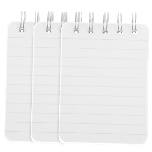 DOITOOL 3 Stück Raster -karteikarte Karteikarten Klassenzimmer Büro-notizbuchkarten Bunt Index Schule Ungefüttert Farbe Karten Mit Ring Spiral- Karteikarte Mit Ring Papier von DOITOOL