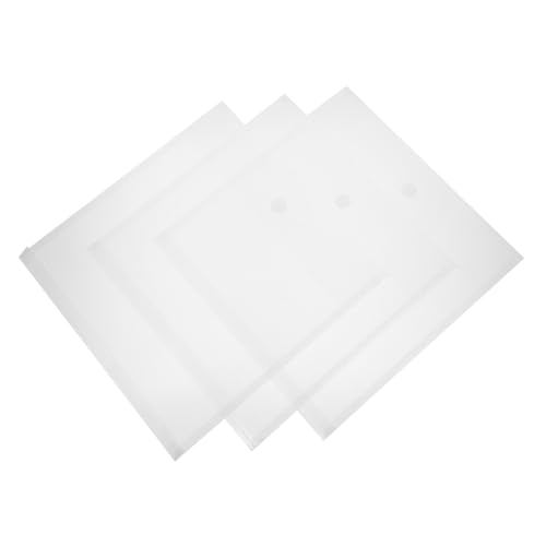 DOITOOL 3 Stück Scrapbook Papier Aufbewahrungstasche Plastikordner Dokumenten Organizer Plastikumschläge Mit Druckknopfverschluss Durchsichtige Aktenordner Plastik Poly Umschläge DOITOOL 3 Stück Scrapbook Papier Aufbewahrungstasche Plastikordner Dokumenten Organizer Plastikumschläge Mit Druckknopfverschluss Durchsichtige Aktenordner Plastik Poly Umschläge von DOITOOL