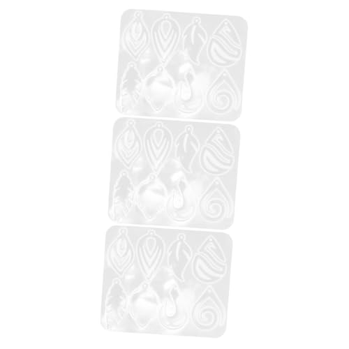 DOITOOL 3 Stück Silikon Gießform für Ohrringe und Anhänger DIY Schmuckformen für Epoxidharz Vielseitige Silikonmoulds für Bastelprojekte Wiederverwendbar und Einfach zu Entformen für DOITOOL 3 Stück Silikon Gießform für Ohrringe und Anhänger DIY Schmuckformen für Epoxidharz Vielseitige Silikonmoulds für Bastelprojekte Wiederverwendbar und Einfach zu Entformen für von DOITOOL