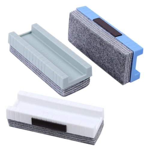 DOITOOL 3 Stück Teiliges Blackboard Eraser aus Filz mit Ergonomischer Staubfreier Tafel Radierer für Schule Büro und Klassenzimmer Effektive Reinigung von Kreidetafeln für Lehrer und DOITOOL 3 Stück Teiliges Blackboard Eraser aus Filz mit Ergonomischer Staubfreier Tafel Radierer für Schule Büro und Klassenzimmer Effektive Reinigung von Kreidetafeln für Lehrer und von DOITOOL