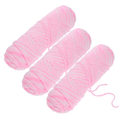 DOITOOL 3 Stück Teiliges Dickes Baumwollgarn für Diy Häkel und Strickprojekte Vielseitig Einsetzbar Hautfreundlich für Schals Mützen und Handarbeiten DOITOOL 3 Stück Teiliges Dickes Baumwollgarn für Diy Häkel und Strickprojekte Vielseitig Einsetzbar Hautfreundlich für Schals Mützen und Handarbeiten von DOITOOL