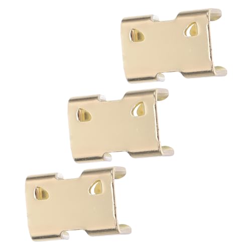 DOITOOL 3 Stück Teiliges Eisen Doppelseilklemmen für Seile für Hundeleinen Klettern Segeln und Mehr Robuste Seilklemmen Vielseitig Einsetzbar von DOITOOL