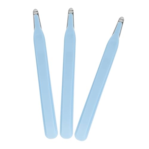 DOITOOL 3 Stück Teiliges Handheld Staple Remover mit Ergonomischem Griff Kompakter für Büro Schule Effiziente und Schonende Entfernung von Klammern Hellblau von DOITOOL