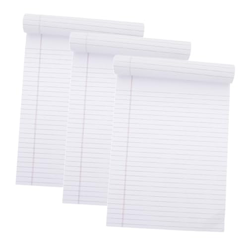 DOITOOL 3 Stück Teiliges Notizblock mit Linierten Abreißbaren Blättern Dickes Papier ohne Durchdrücken Tragbar für Büro Schule und Meetings Praktische To Do Liste für Effiziente DOITOOL 3 Stück Teiliges Notizblock mit Linierten Abreißbaren Blättern Dickes Papier ohne Durchdrücken Tragbar für Büro Schule und Meetings Praktische To Do Liste für Effiziente von DOITOOL