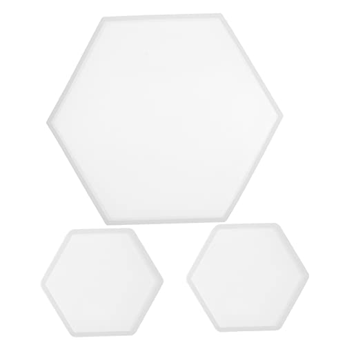 DOITOOL 3 Stück Teiliges Silikon Gießform für Schmuckherstellung Diy Kristall Epoxidharz Hexagon Formen Großer Kleine Sechsecke Flexibel und Langlebig für Kreative Bastelprojekte DOITOOL 3 Stück Teiliges Silikon Gießform für Schmuckherstellung Diy Kristall Epoxidharz Hexagon Formen Großer Kleine Sechsecke Flexibel und Langlebig für Kreative Bastelprojekte von DOITOOL
