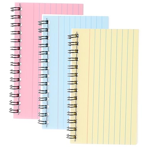 DOITOOL 3 Stück Teiliges Spiral Notizblöcke und Farbige Indexkarten Notizhefte für Notizen Studienkarten und Kreative Planungen für Schule und Büro DOITOOL 3 Stück Teiliges Spiral Notizblöcke und Farbige Indexkarten Notizhefte für Notizen Studienkarten und Kreative Planungen für Schule und Büro von DOITOOL