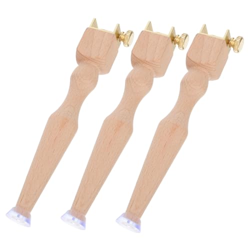DOITOOL 3 Stück Teiliges Stickrahmenständer Verstellbarer Tischständer für Kreuzstichprojekte Elegantes Holzdesign Optimale Höhe für Arbeiten Verbesserte Stabilität für Präzises DOITOOL 3 Stück Teiliges Stickrahmenständer Verstellbarer Tischständer für Kreuzstichprojekte Elegantes Holzdesign Optimale Höhe für Arbeiten Verbesserte Stabilität für Präzises von DOITOOL