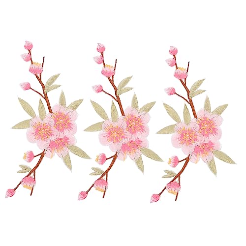 DOITOOL 3 Stück Teiliges Wintersweet Bügelbild Bestickte Patches zum Aufnähen und Aufbügeln Farbintensive DIY Stoffapplikationen für Kleidung T Shirts und Taschen Langlebig und Einfach DOITOOL 3 Stück Teiliges Wintersweet Bügelbild Bestickte Patches zum Aufnähen und Aufbügeln Farbintensive DIY Stoffapplikationen für Kleidung T Shirts und Taschen Langlebig und Einfach von DOITOOL