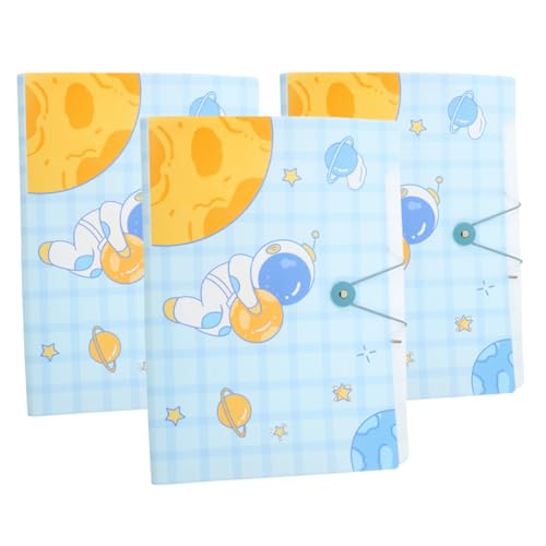DOITOOL 3 Stück Testpapier Aufbewahrungsbuch Organizer Stapelbarer Fächer Organizer Aktenordner Aktenorganisatoren Fächerordner Für Die Schule Aktenorganizer Kunststoff von DOITOOL