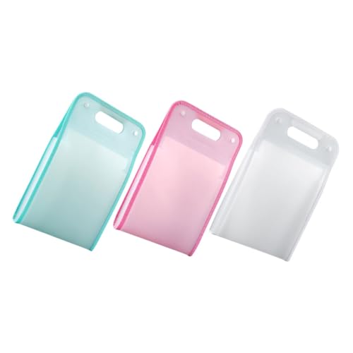 DOITOOL 3 Teilige Ordner Aufbewahrungstaschen Organizer Office Datei Organizer Aktenhalter Organizer Fächermappe Beleg Organizer Akkordeontasche Belegmappe Entsprechender Datei von DOITOOL