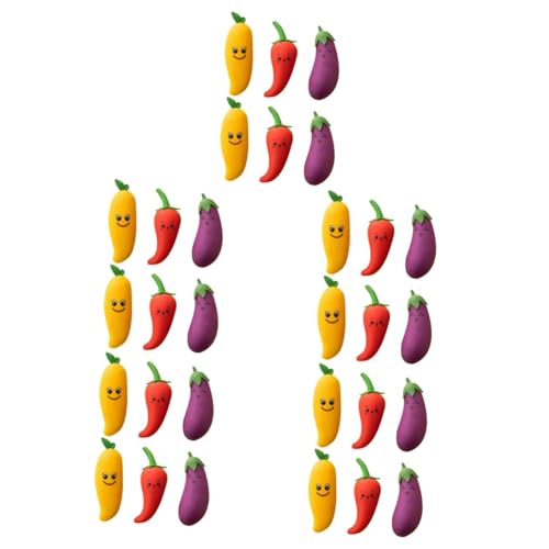 DOITOOL 30 Stck Teiliges Cartoon Radiergummi Tragbare Gemüse und Fruchtradierer Kleine Bunte Radiergummis für Zeichnen Schreiben und Party Leicht und Multifunktional als Schreibwaren von DOITOOL
