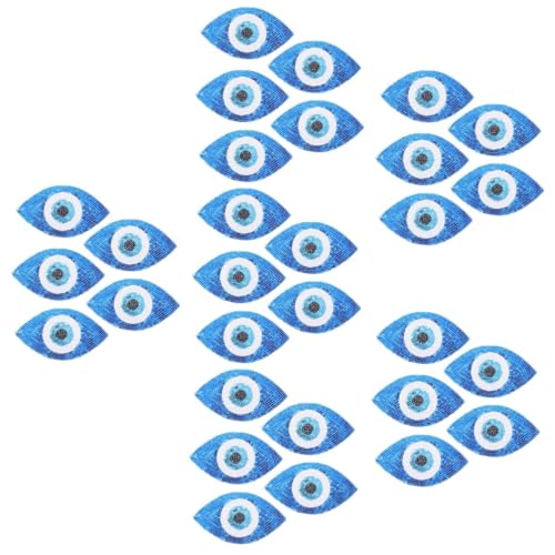 DOITOOL 30 Stk. Teiliges Pailletten Aufnäher Augen zum Aufnähen Bestickte Applikationen für Kleidung Taschen DIY Flicken zur Reparatur und Dekoration Langlebig und Auffällig DOITOOL 30 Stk. Teiliges Pailletten Aufnäher Augen zum Aufnähen Bestickte Applikationen für Kleidung Taschen DIY Flicken zur Reparatur und Dekoration Langlebig und Auffällig von DOITOOL