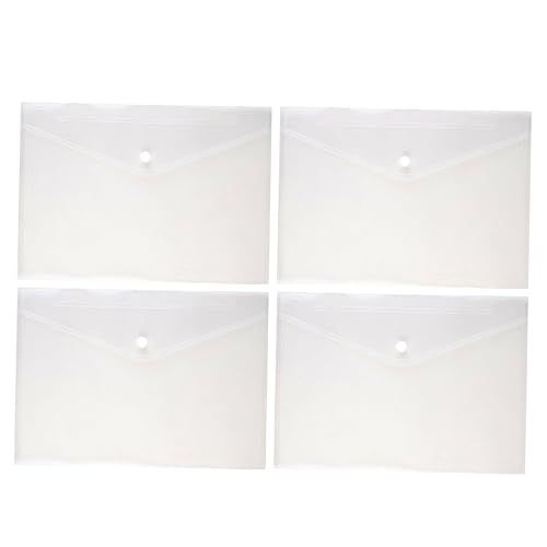 DOITOOL 30 Stück Dokumentenmappe Transparente Dateiordner mit Druckknopf Wasserabweisend und Reißfest für Büro und Zuhause Teiliges Weiß DOITOOL 30 Stück Dokumentenmappe Transparente Dateiordner mit Druckknopf Wasserabweisend und Reißfest für Büro und Zuhause Teiliges Weiß von DOITOOL