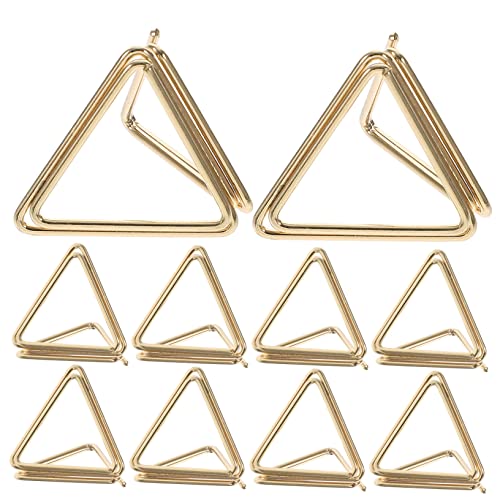 DOITOOL 30 Stück Dreidimensionaler Papierclip Süße Büroklammern Clips Hängend Bunte Papierklammern Rosa Name Braut Dekorativ Mehrfarbig Geformt Formen Hochzeit Aluminiumlegierung Golden von DOITOOL