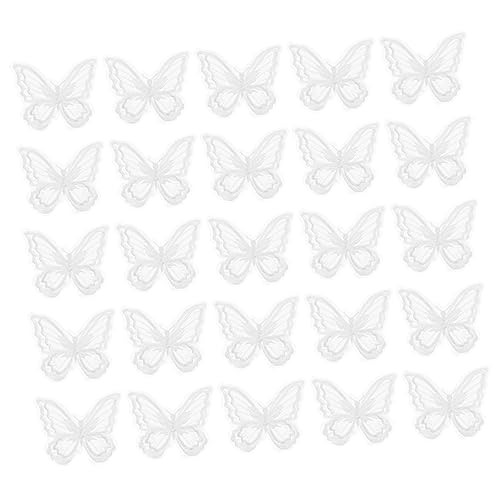 DOITOOL 30 Stück Haarspangenzubehör Flicken für Kleidung magnetische Schmetterlinge Party nähen Flecken Gestickter Aufnäher für Kleidung Verzierungen Kleidung Organza Weiß DOITOOL 30 Stück Haarspangenzubehör Flicken für Kleidung magnetische Schmetterlinge Party nähen Flecken Gestickter Aufnäher für Kleidung Verzierungen Kleidung Organza Weiß von DOITOOL