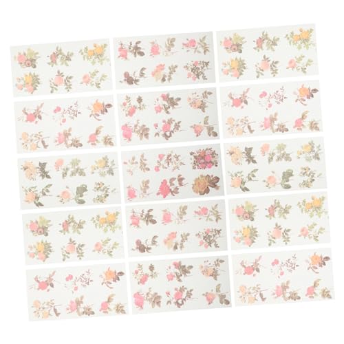 DOITOOL 30 Stück Handkontoaufkleber -Set Journaling Schrott Sammelalbum-Aufkleber lieben Scrapbooking Zeitschrift Washi-Tape-Aufkleber DIY Bastelaufkleber Scrapbook-Aufkleber Flüsterpapier DOITOOL 30 Stück Handkontoaufkleber -Set Journaling Schrott Sammelalbum-Aufkleber lieben Scrapbooking Zeitschrift Washi-Tape-Aufkleber DIY Bastelaufkleber Scrapbook-Aufkleber Flüsterpapier von DOITOOL