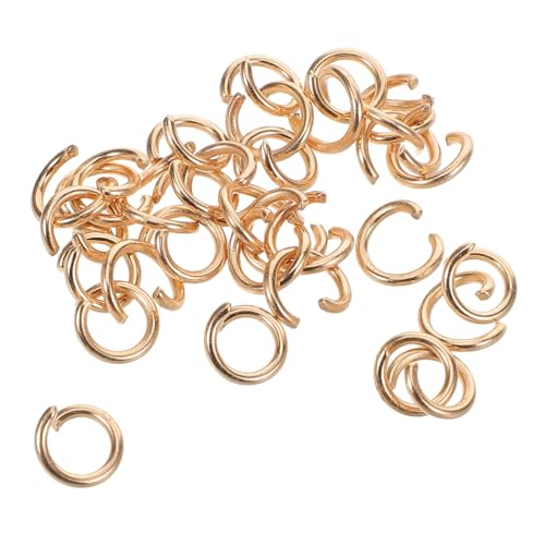 DOITOOL 30 Stück Kettenglied Schmuckringe Schmuckzubehör kettenverbinder Schmuck Herstellung Metallringe Verbindungsringe Biegering für DIY Hochleistungsverbindungsstecker Eisen Golden DOITOOL 30 Stück Kettenglied Schmuckringe Schmuckzubehör kettenverbinder Schmuck Herstellung Metallringe Verbindungsringe Biegering für DIY Hochleistungsverbindungsstecker Eisen Golden von DOITOOL