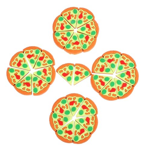 DOITOOL 30 Stück Kreative Pizza Radiergummis für Mini Lebensmittelform Radierer für Klassenzimmerpreise und Partygeschenke Ausgezeichnete Radierleistung DOITOOL 30 Stück Kreative Pizza Radiergummis für Mini Lebensmittelform Radierer für Klassenzimmerpreise und Partygeschenke Ausgezeichnete Radierleistung von DOITOOL