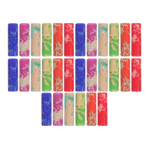 DOITOOL 30 Stück Natürliche Stein Zylinder Spacer Perlen Röhren Lose Schmuckanhänger für DIY Armbänder Halsketten Ohrringe Bastelzubehör DOITOOL 30 Stück Natürliche Stein Zylinder Spacer Perlen Röhren Lose Schmuckanhänger für DIY Armbänder Halsketten Ohrringe Bastelzubehör von DOITOOL