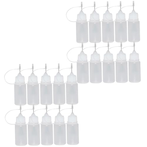 DOITOOL 30 Stück Ölflasche flüssigkleber Präzisionskleber Gel-Applikatorflasche Quetschflasche mit Präzisionsspitze Präzisionskleberflasche Rostfreier Stahl Weiß DOITOOL 30 Stück Ölflasche flüssigkleber Präzisionskleber Gel-Applikatorflasche Quetschflasche mit Präzisionsspitze Präzisionskleberflasche Rostfreier Stahl Weiß von DOITOOL