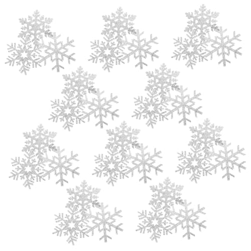 DOITOOL 30 Stück Schneeflocken-Aufkleber Weihnachts-Stoffaufkleber zum Aufnähen Aufnäher für Kleidungsapplikationen DIY Kleidung Applikationen Bügelbilder für Kleidung dekoration Patch DOITOOL 30 Stück Schneeflocken-Aufkleber Weihnachts-Stoffaufkleber zum Aufnähen Aufnäher für Kleidungsapplikationen DIY Kleidung Applikationen Bügelbilder für Kleidung dekoration Patch von DOITOOL