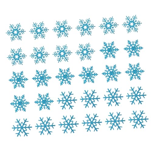 DOITOOL 30 Stück Schneeflocken-Aufkleber patchwork stoffe nähstoffe Weihnachts-Stickerei-Patches Dekoration drinnen stutzenhalter kleidung Schneeflocke Bügelbild Schneeflockenflecken Blue DOITOOL 30 Stück Schneeflocken-Aufkleber patchwork stoffe nähstoffe Weihnachts-Stickerei-Patches Dekoration drinnen stutzenhalter kleidung Schneeflocke Bügelbild Schneeflockenflecken Blue von DOITOOL
