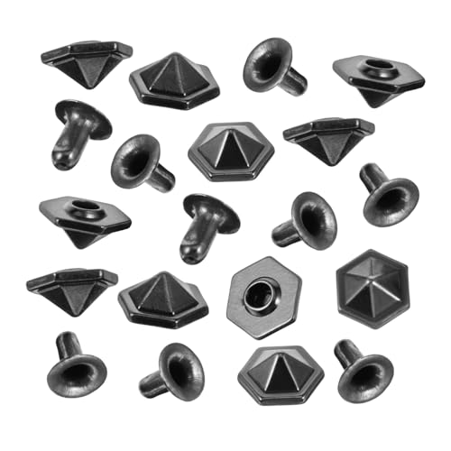 DOITOOL 30 Stück Sechskantlegierungs Riegel Knöpfe Druckknöpfe für Diy Taschen und Bekleidung Langlebige Bastelzubehörteile Verzierungen für Lederarbeiten DOITOOL 30 Stück Sechskantlegierungs Riegel Knöpfe Druckknöpfe für Diy Taschen und Bekleidung Langlebige Bastelzubehörteile Verzierungen für Lederarbeiten von DOITOOL